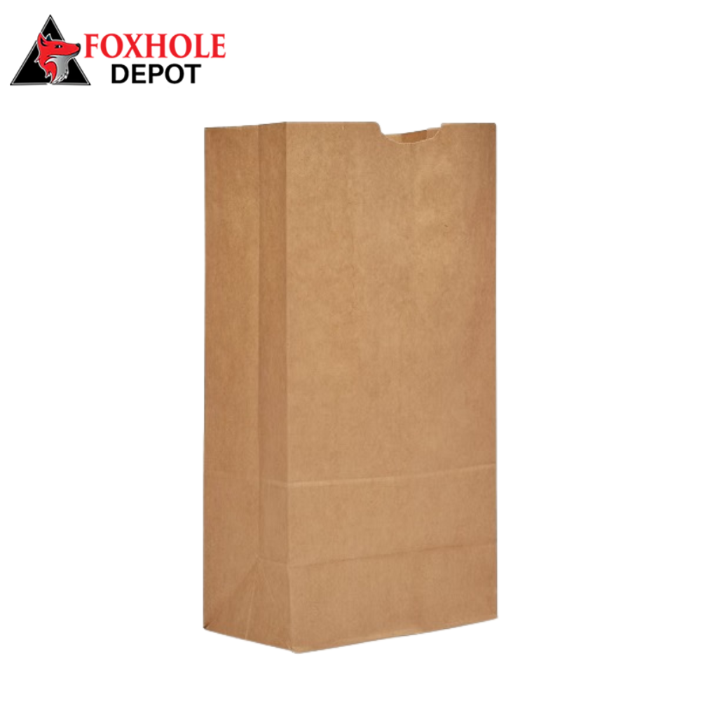 20# Paper Grocery Bag, 16 1/8&quot;H x 8 1/4&quot;W x 5 5/16&quot;D - 500Pack