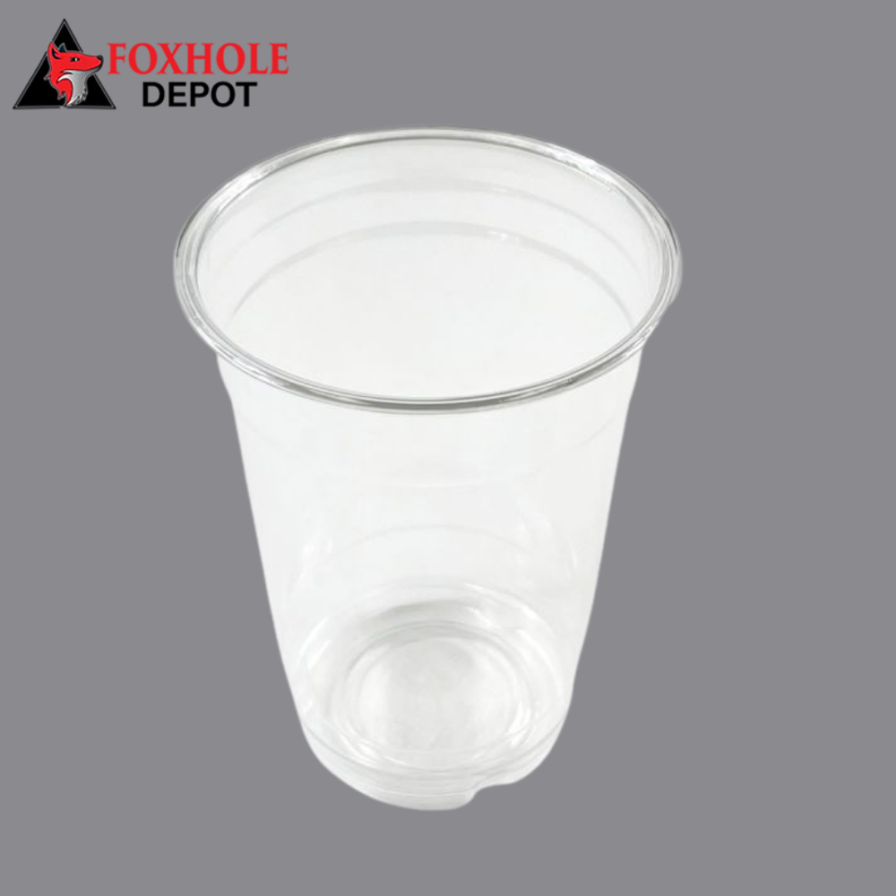 14 oz. Clear Disposable PET Plastic Cold Cups - 1000/Case