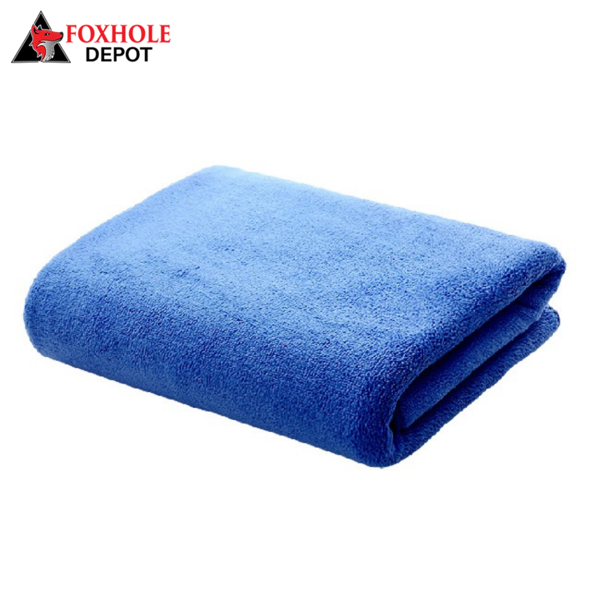 Microfiber Multi-Purpose Cleaning Towels 360g,6/Pack - Blue, 16x24 inches