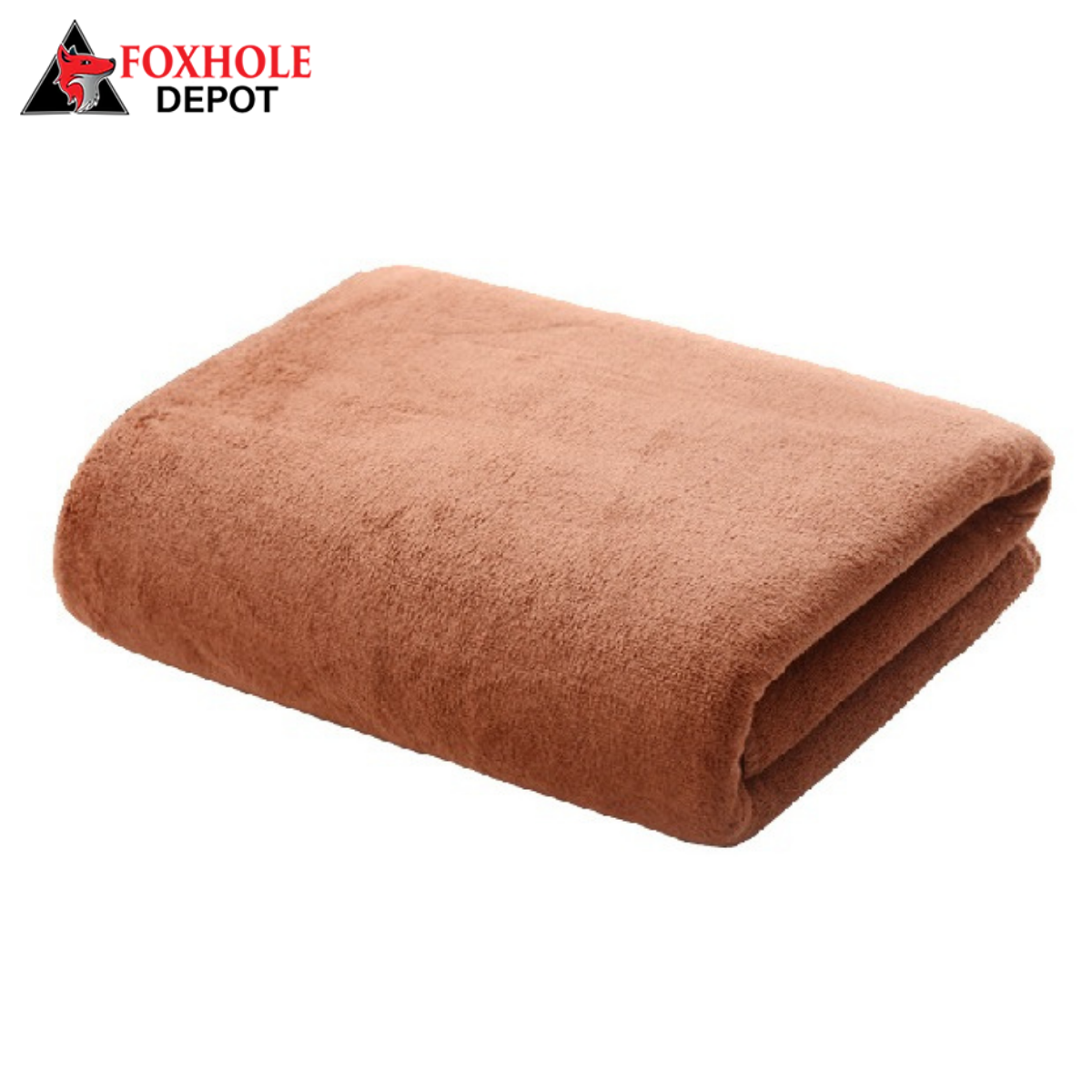 Microfiber Multi-Purpose Cleaning Towels 360g,6/Pack - Brown, 12x24 inches