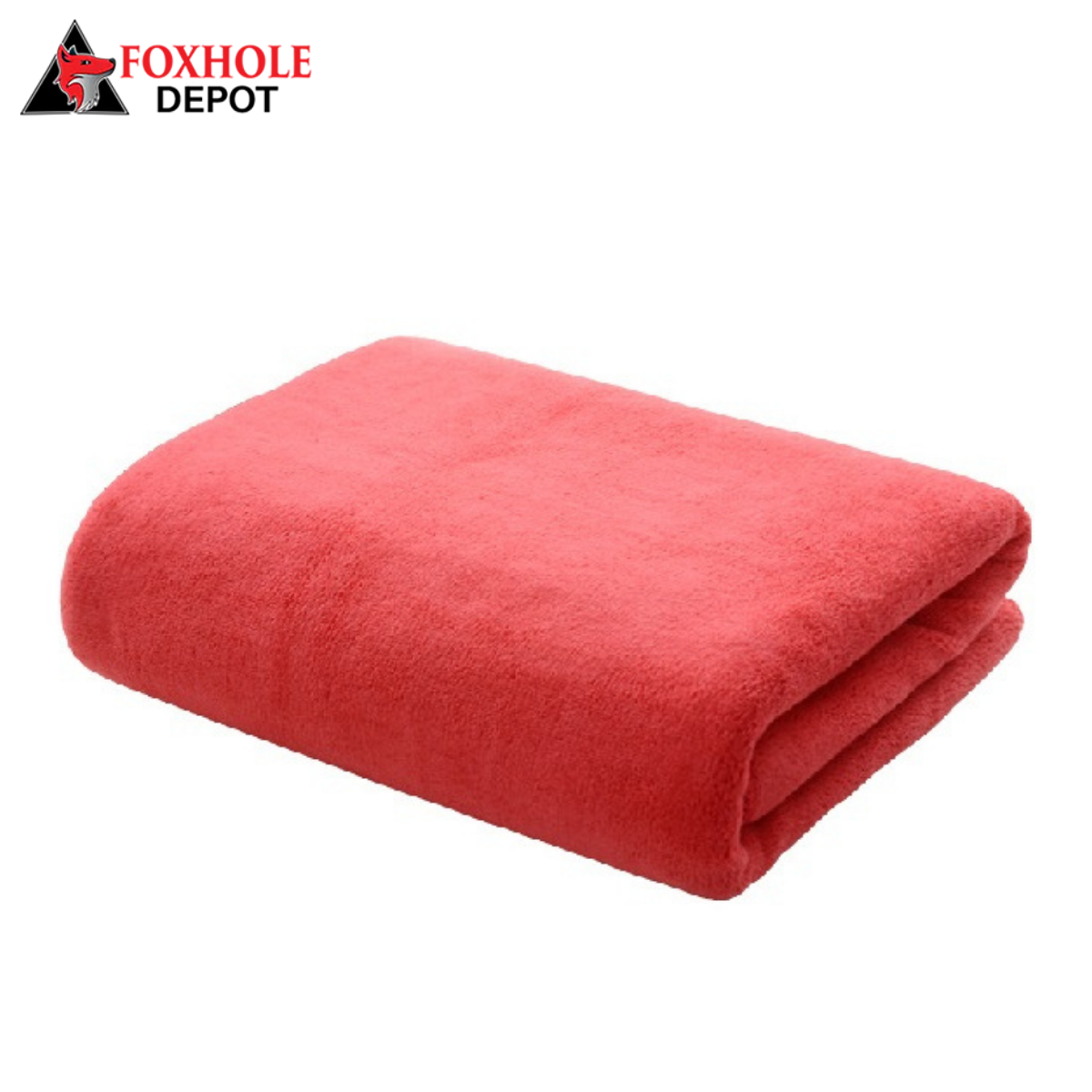 Microfiber Multi-Purpose Cleaning Towels 360g,6/Pack - Red, 16x24 inches