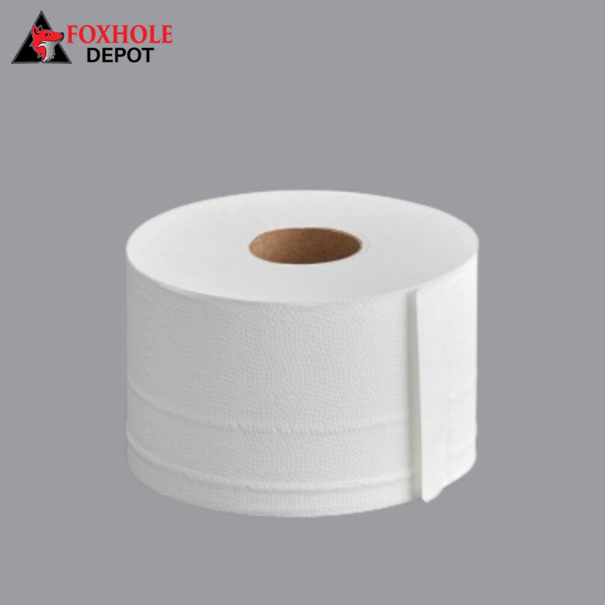 2-Ply Toilet Tissue Roll with 7" Diameter 550' - 12/Case