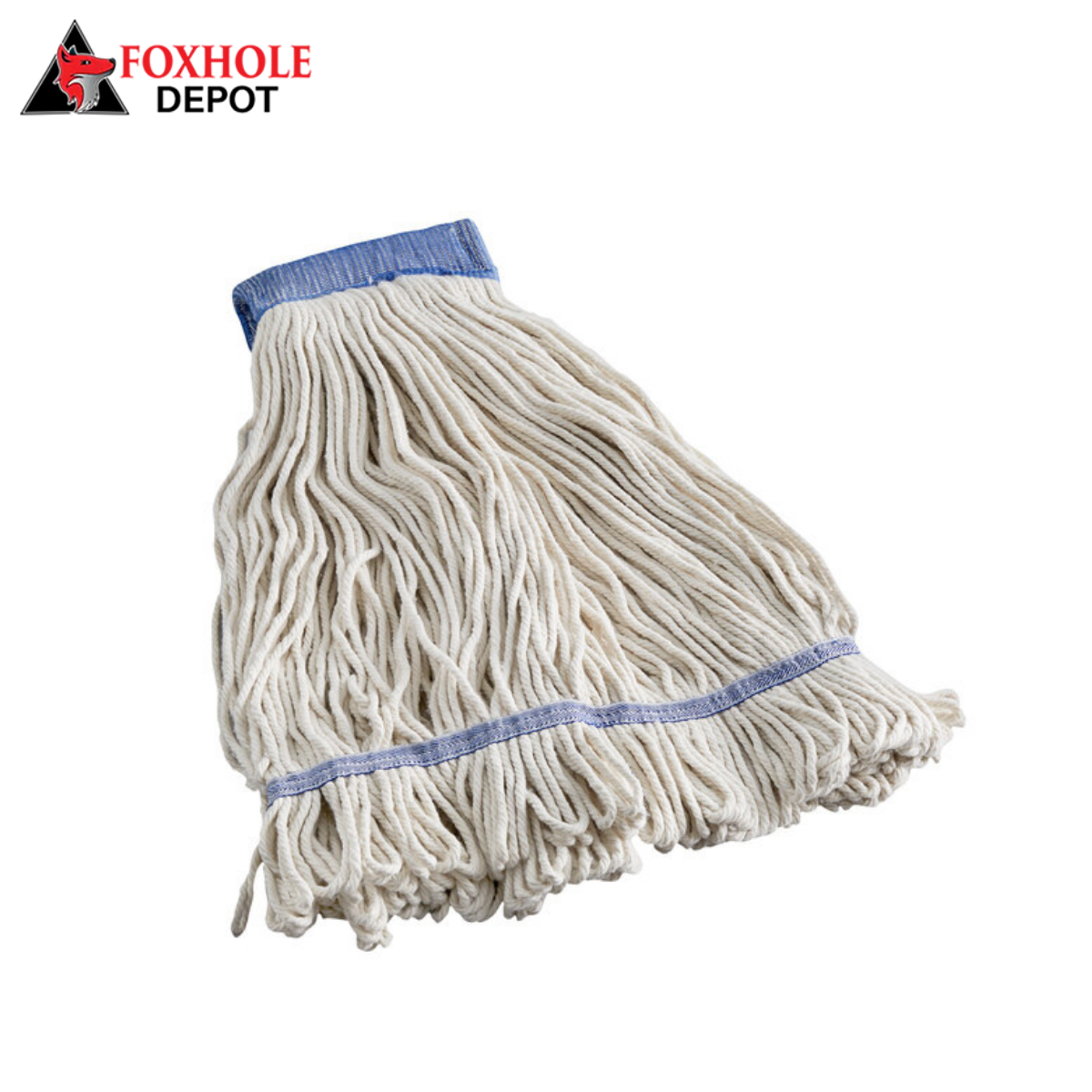 32 oz. Cotton Loop End Mop Head with 5" Band