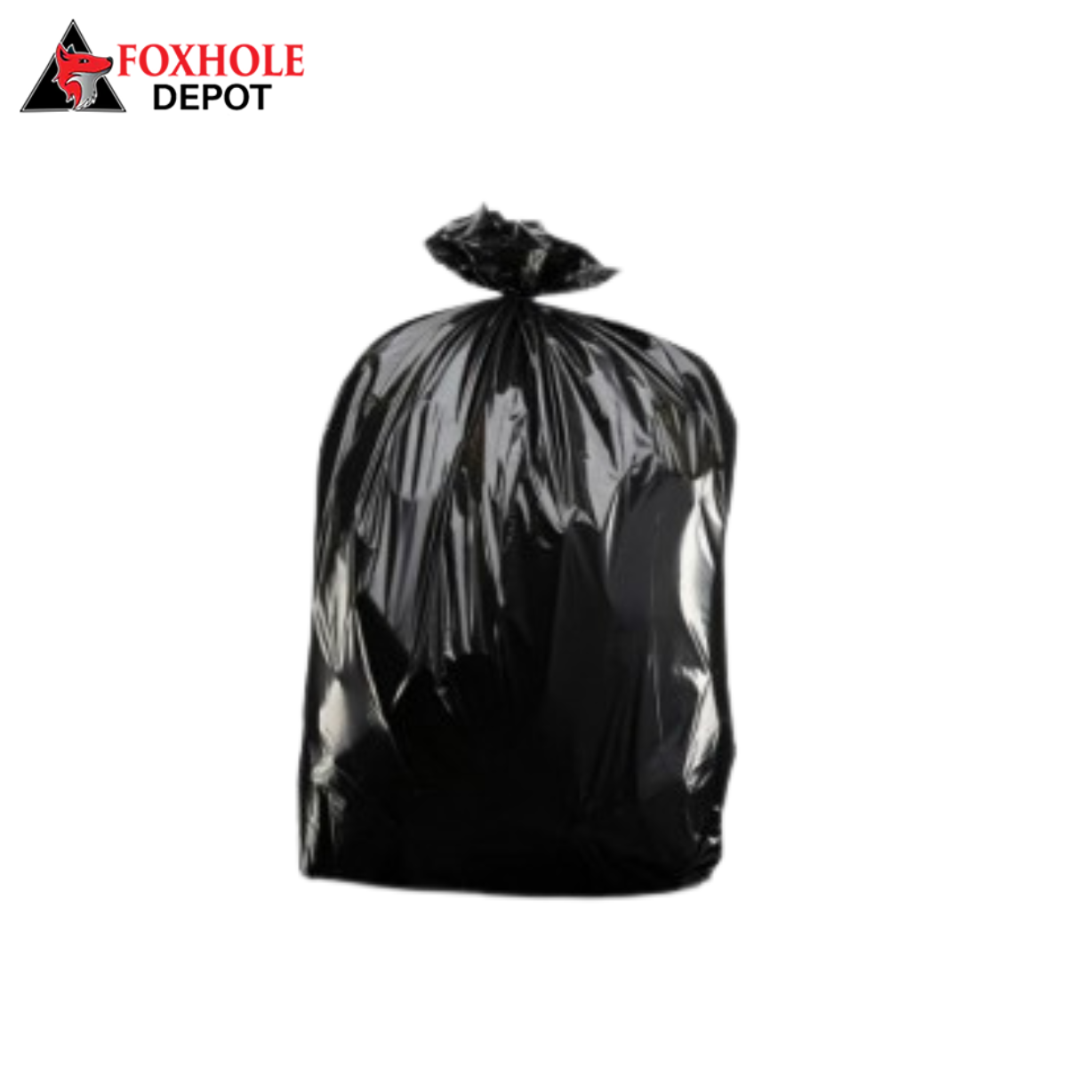 55-60 gallon Trash Bags, 3.0 Mil, 40"W x 50"H, Black, 50/ Case