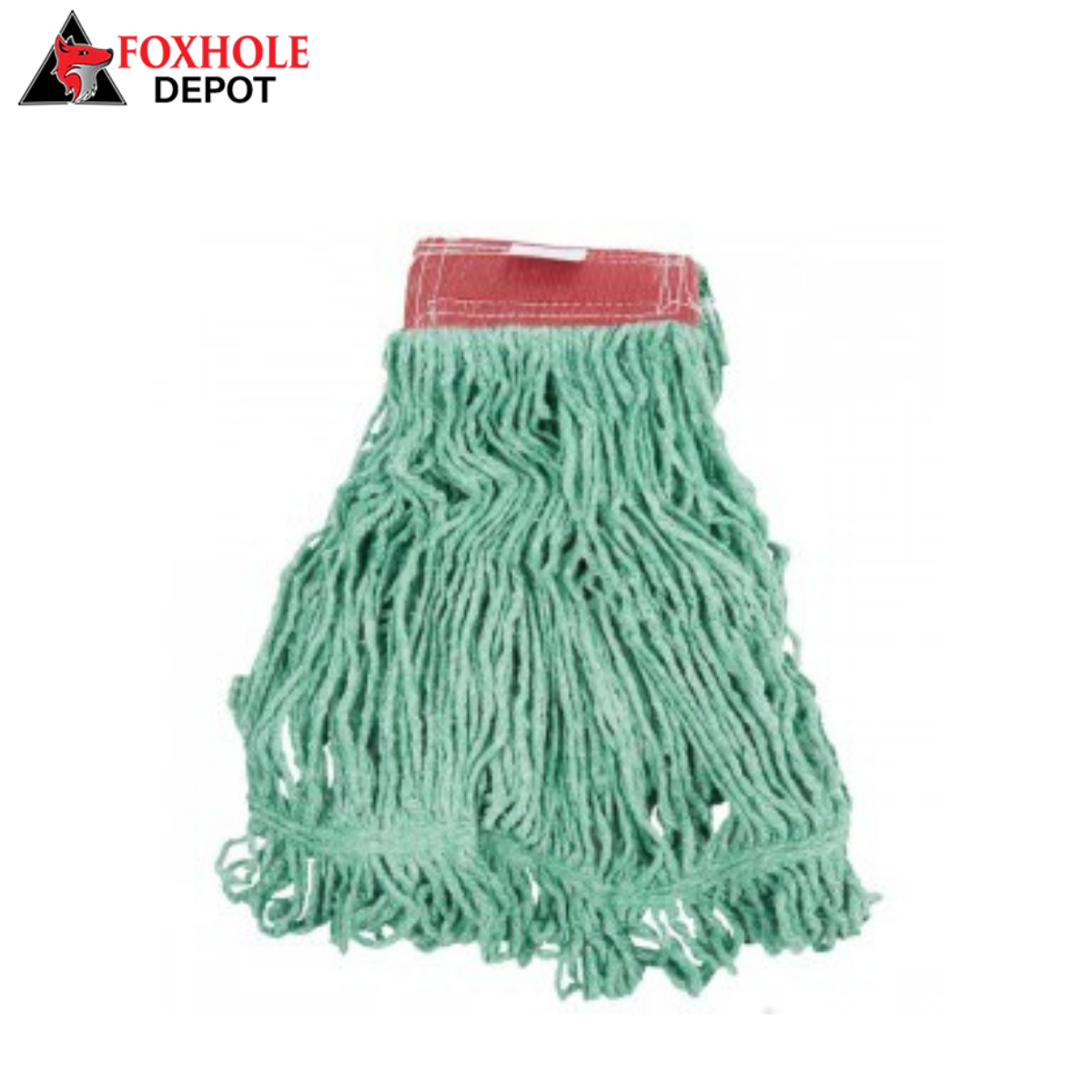 Green Large Super Stitch Blend Mop Head with 5" Headband