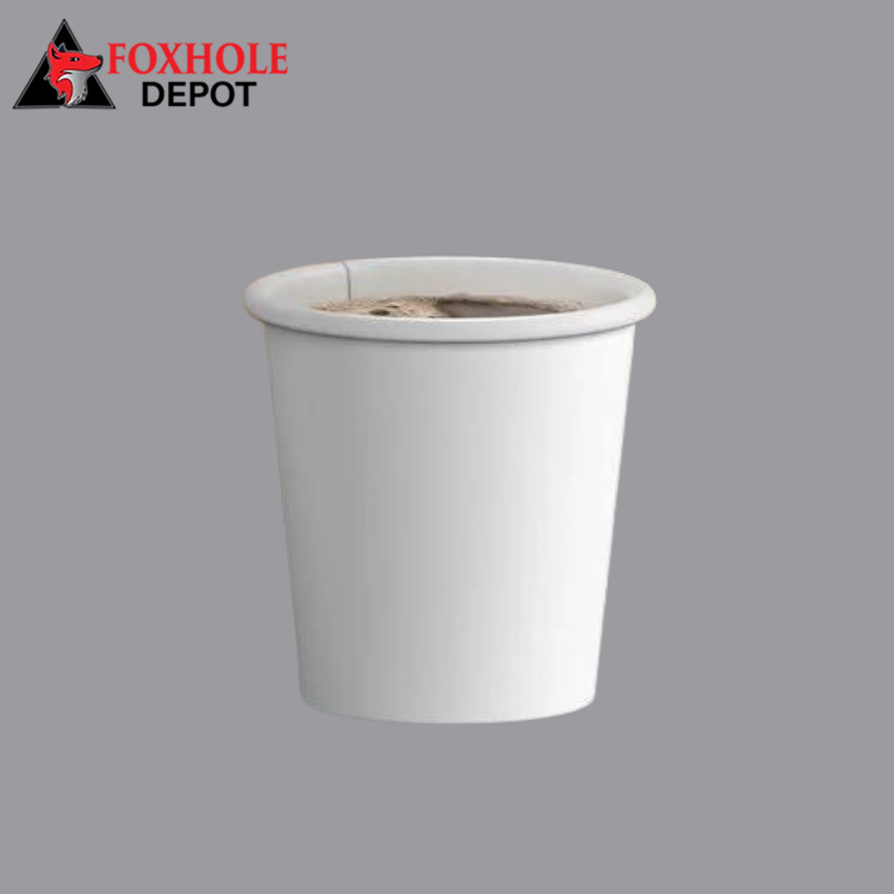 Dart DWTG12W ThermoGuard 12 oz. Double Wall Insulated White Paper Hot Cup - 600/Case