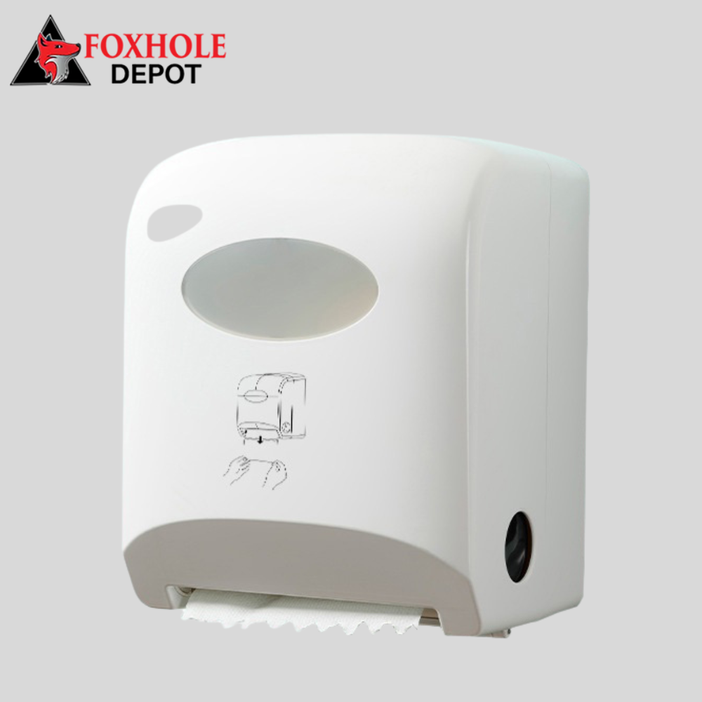 Damping Mode Semi-Automatic Hand Towel Dispenser - 4/Case