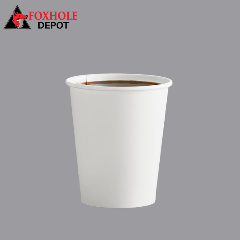 Solo 370W-2050 10 oz. White Poly Paper Hot Cup - 1000/Case