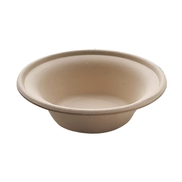 12 oz. Compostable Plant Fiber Bowls - 1000/Case - Image 2