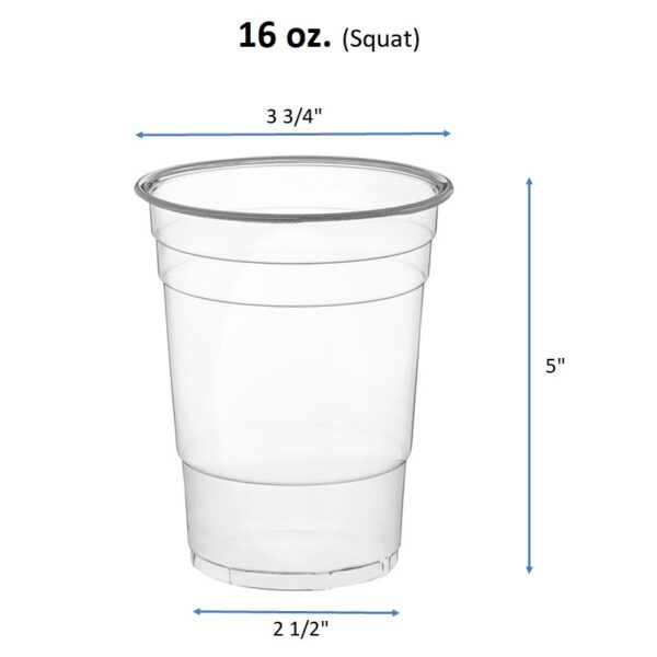 3.5oz. 5oz. 7oz. 9oz. 10oz. 12oz. 14oz. 16oz. Translucent Plastic Thin Wall Cold Drink Cups - Image 10
