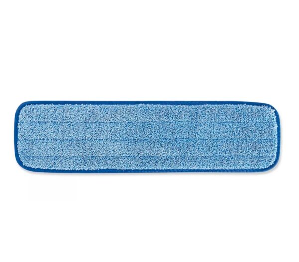 18" Microfiber Hook & Loop Flat Mop Pad