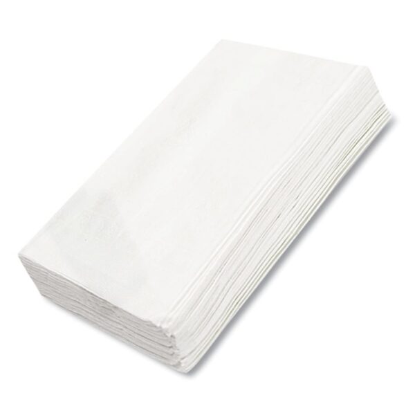 2-Ply 15" x 16 1/4" Dinner Napkins White 150 Sheets/Pack, 20 Packs/Case