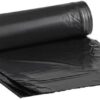 55-60 Gallon Trash Bags, 3.0 Mil 38"W x 58"H, Black - 50/ Case