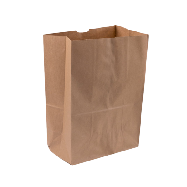 Heavy Duty Paper Grocery Bags 12" x 7" x 17" - 500/Pack