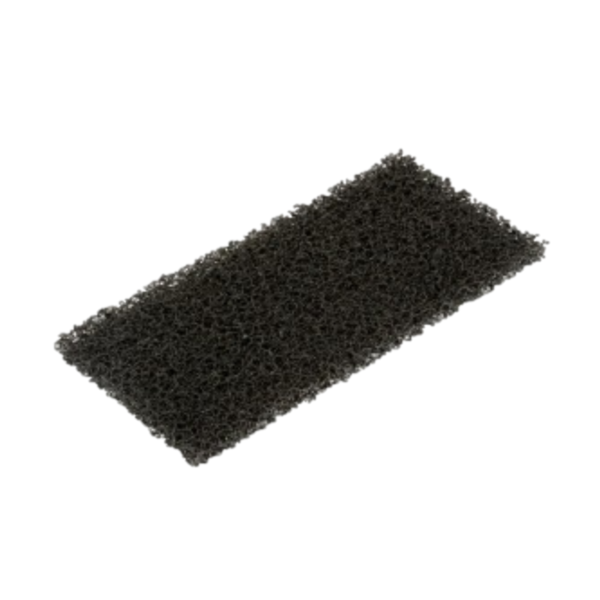 Hi Pro Black Stripping Pad 10" x 4 5/8" - 10/Pack
