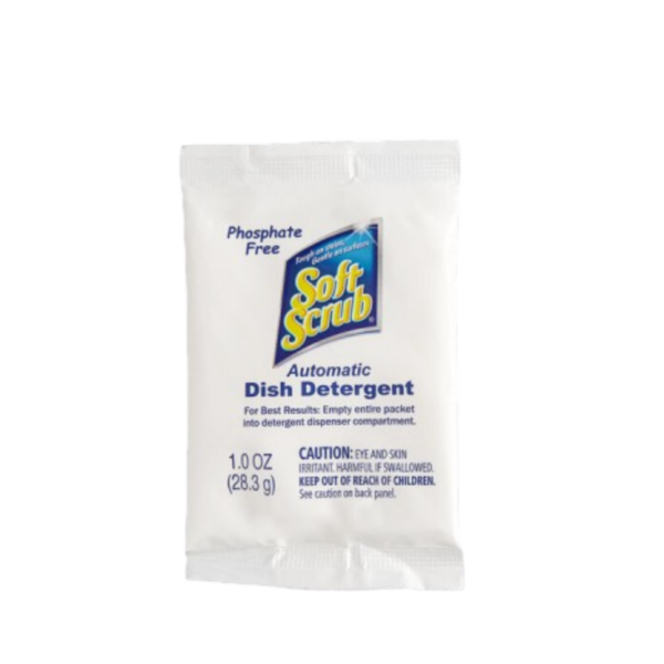 Soft Scrub (10006) Lemon Automatic Dish Detergent 1 oz. - 200/Case