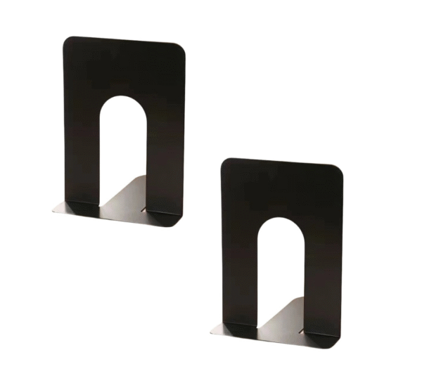 12 Pairs Metal Bookdends Small size 5.91" x 5.12" x 6.50"