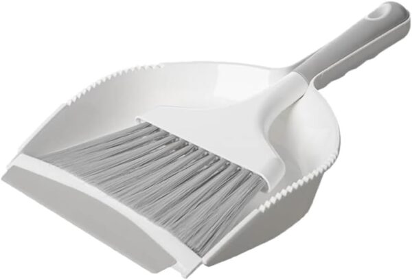 8" Mini Dust Pan and Broom for Detail Cleaning - Image 3