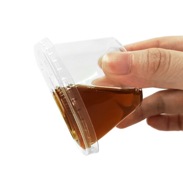 Clear PP Souffle Cup Portion Cups (9 Sizes) - 2500/Case - Image 2