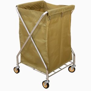 Commercial Collapsible X Laundry Cart