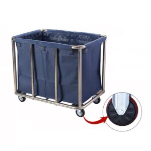 Commercial Laundry Cart with Wheels