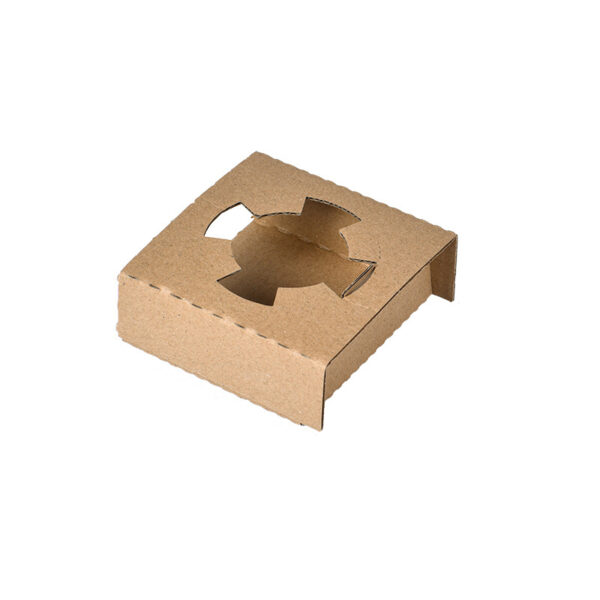 Corrugated Paper Single Cup Holder - 1000/Case
