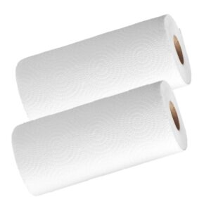 Household Paper Towels, 2-Ply, 11" x 7", 160 Sheets/Roll, 12 Rolls/Case