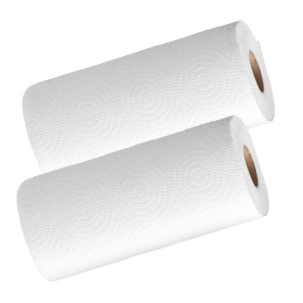 Household Paper Towels, 2-Ply, 11" x 7", 160 Sheets/Roll, 12 Rolls/Case