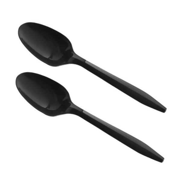 Medium Weight Plastic Teaspoons - 1000/Case - Image 2