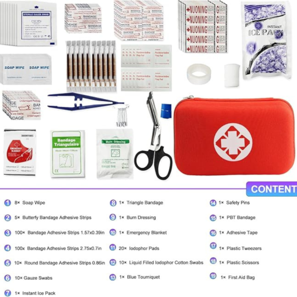 Emergency First Aid Kit - 275Pcs - Image 2