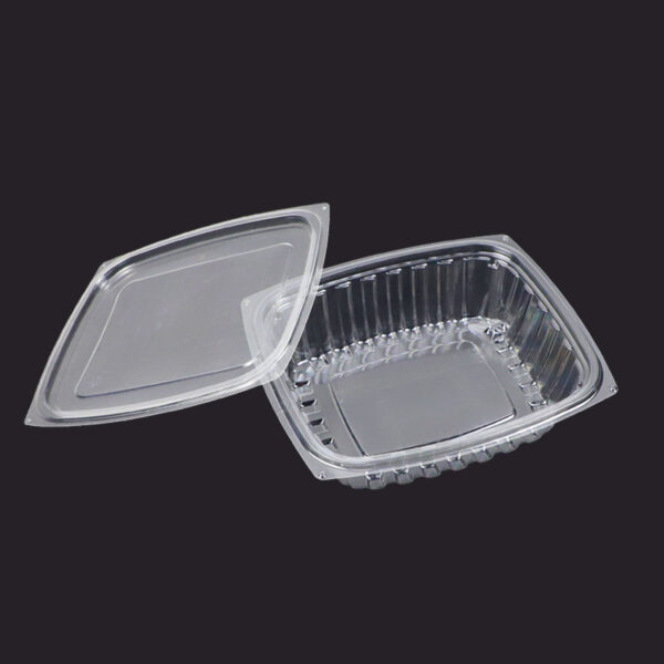 Plastic Clear PET Take Out Containers with Lid - Image 4