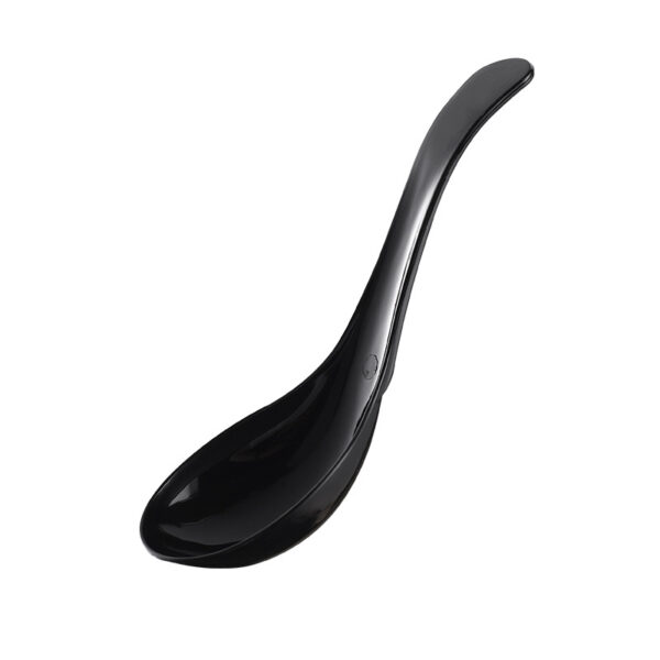 4 3/4" Individually Wrapped Heavy Weight Plastic Soup Spoon - 3000/Case