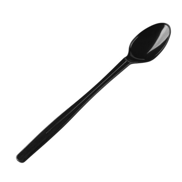 8" Individually Wrapped Heavy Weight Plastic Teaspoon - 3000/Case