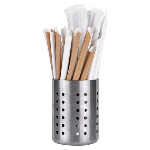 9" Individually Wrapped Colossal Paper Straw - 2000/Case
