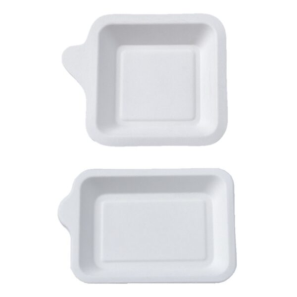 White Paper Serving Trays Cake Dishes - 3600/Case