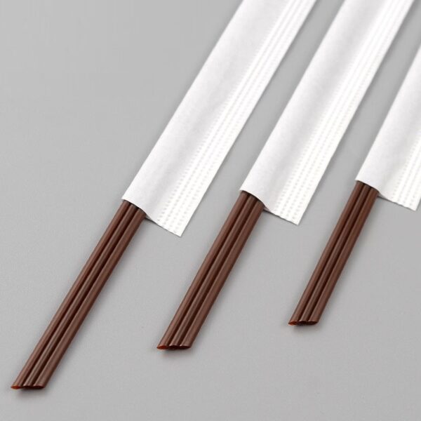 Individually Wrapped 3 Holes PLA Coffee Stirrers / Straws - 5000/Case - Image 2