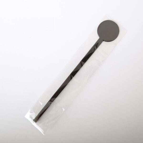 7" Individually Wrapped Plastic Coffee Drink Stirrer with Round Top - 1800/Case - Image 2