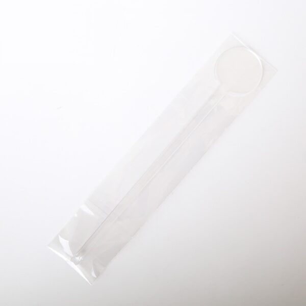 7" Individually Wrapped Plastic Coffee Drink Stirrer with Round Top - 1800/Case - Image 3