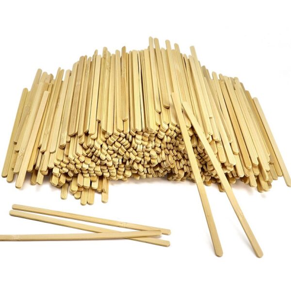 Bamboo Coffee / Drink Stirrers - 10,000/Case