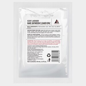 Bathroom Cleaner, Lavender Scent, 59 mL/ 2.0 fl.oz. per pack, 250  Pack per Case