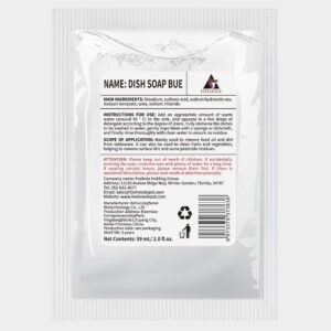 Unscented Dish Soap, 59 mL/ 2.0 fl.oz. per Pack, 250 Pack per Case