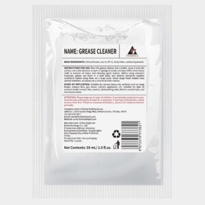 Unscented Grease Cleaner, 59 mL/ 2.0 fl.oz. per Pack, 250 Pack per Case