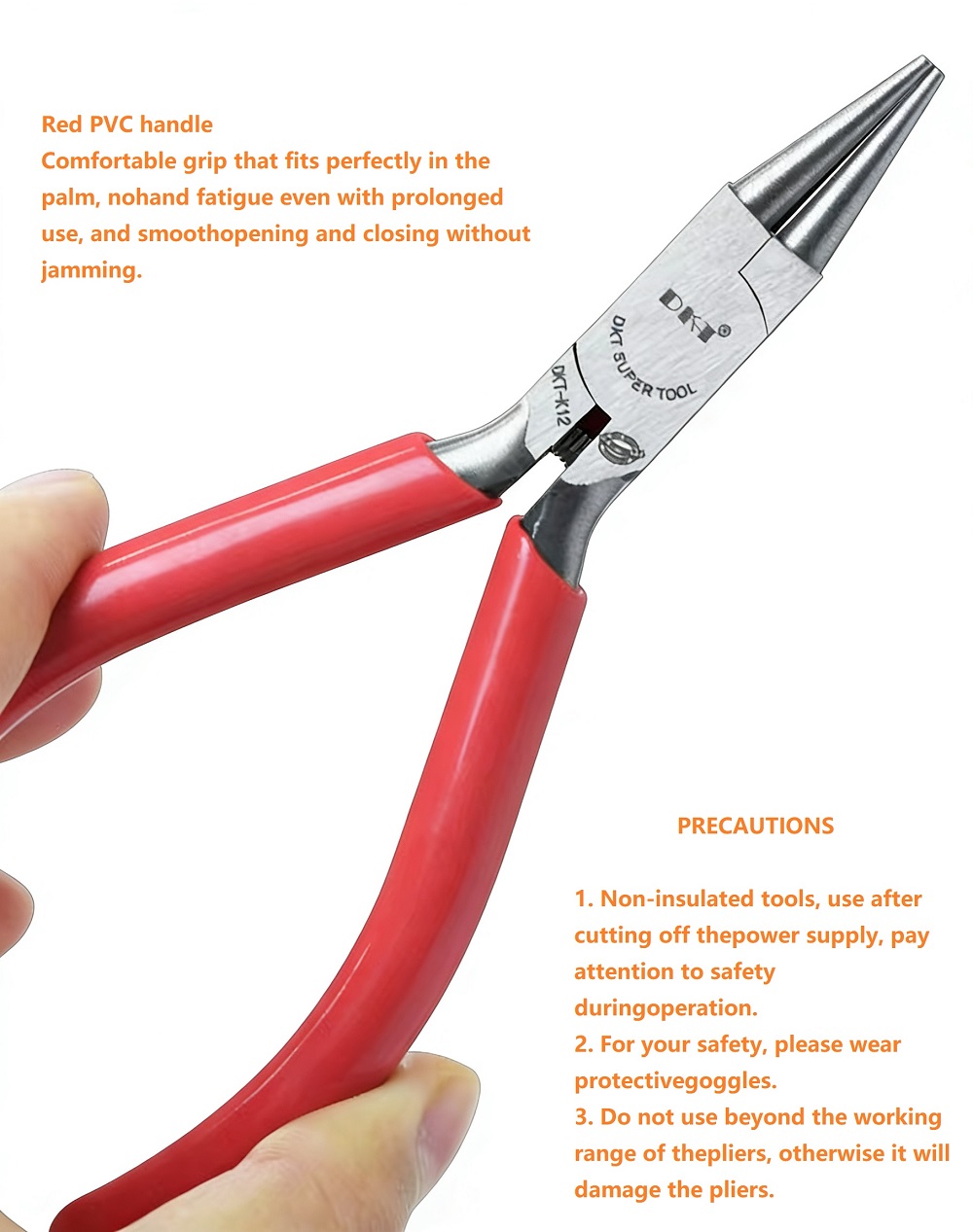 Mini Round Nose Pliers for Jewelry Making - 3/pack - Image 5