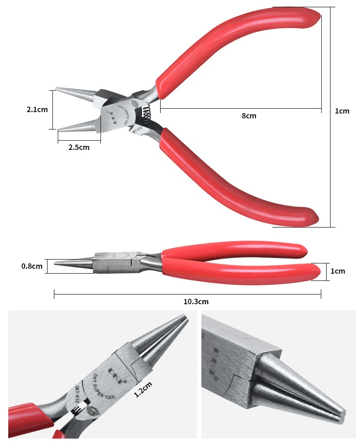Mini Round Nose Pliers for Jewelry Making - 3/pack - Image 7