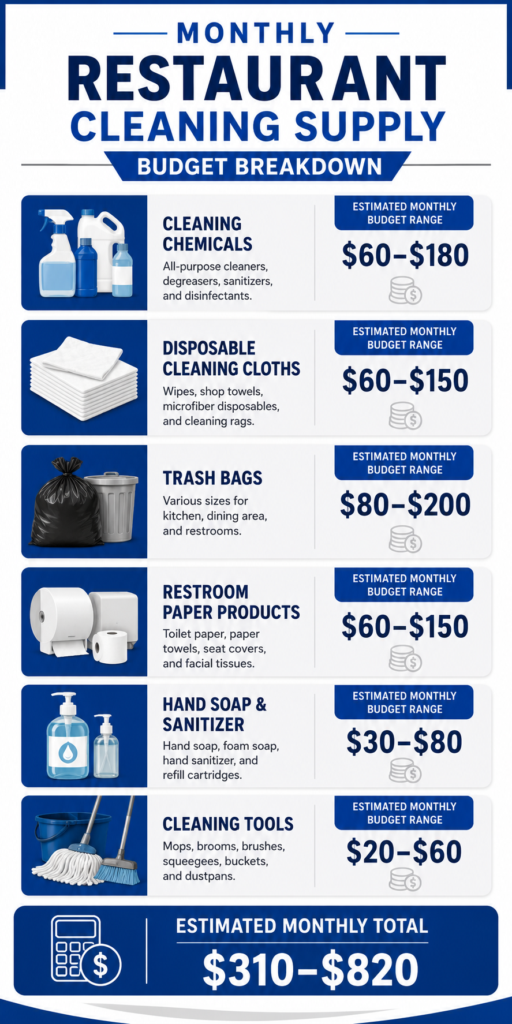 Restaurant Cleaning Supplies